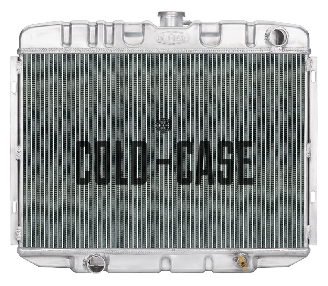 67-70 Mustang Coyote Swap 24 Inch Manual Aluminum Performance Radiator Cold Case Radiators-1