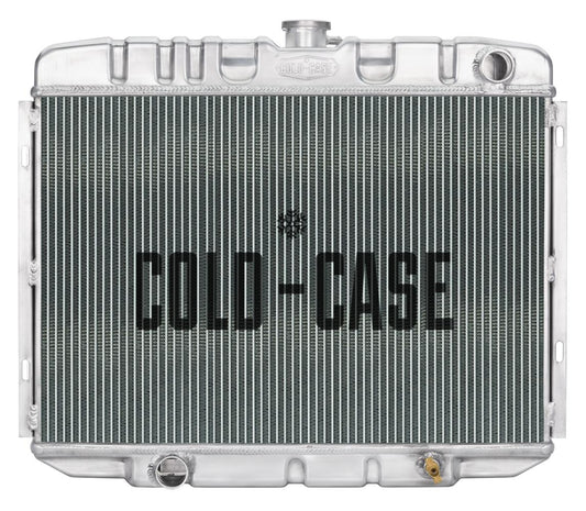 67-70 Mustang Coyote Swap 24 Inch Manual Aluminum Performance Radiator Cold Case Radiators-1