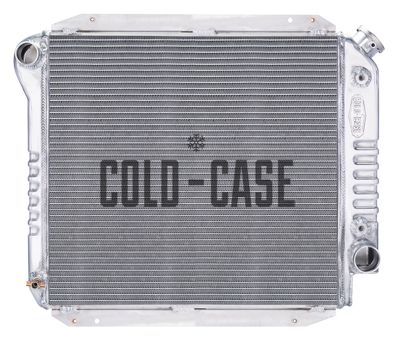 66-77 Ford Bronco With Thin Core Aluminum Performance Radiator Cold Case Radiators