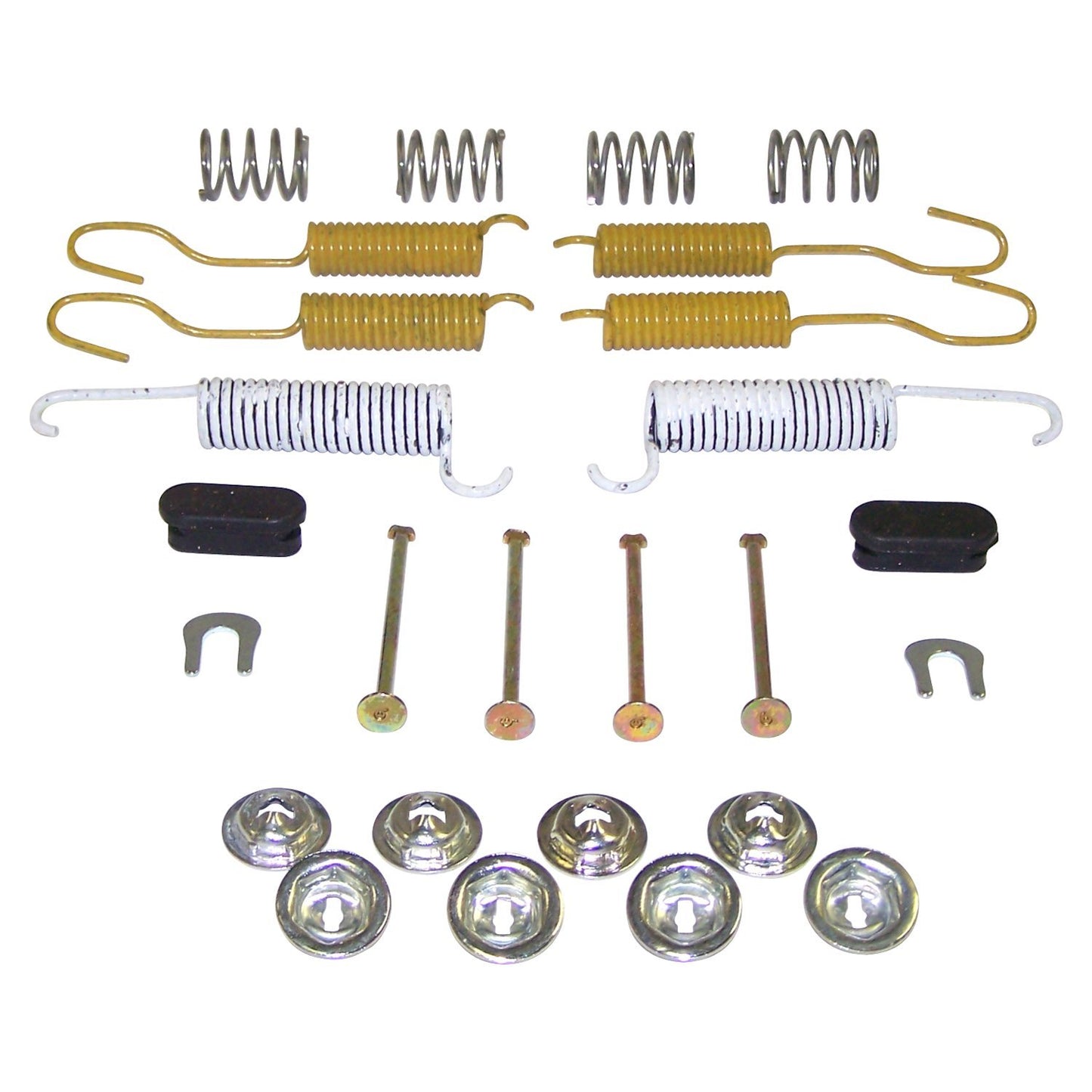 Drum Brake Hardware Kit for 84-98 Jeep CJ, YJ, XJ, MJ w/ 10 Inch Drums w/ D44 Rear Crown Automotive