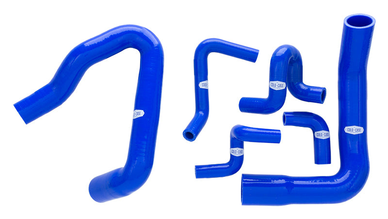 89-93 Mustang Silicone Hose Kit Blue Cold Case Radiators