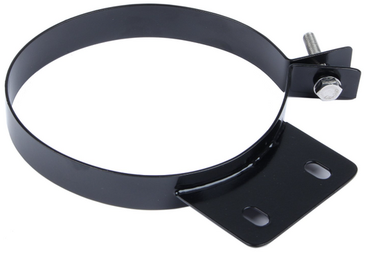 Diesel Stack Clamp 8 in Black Finish 304 Stainless Steel Pypes Performance Exhaust-1