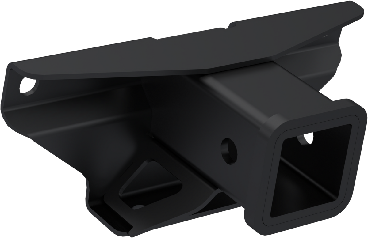 14-Present Polaris Sportsman 570 and 2016-Present Polaris Sportsman 450 Black-Coated 2 Inch Hitch Receiver MBRP