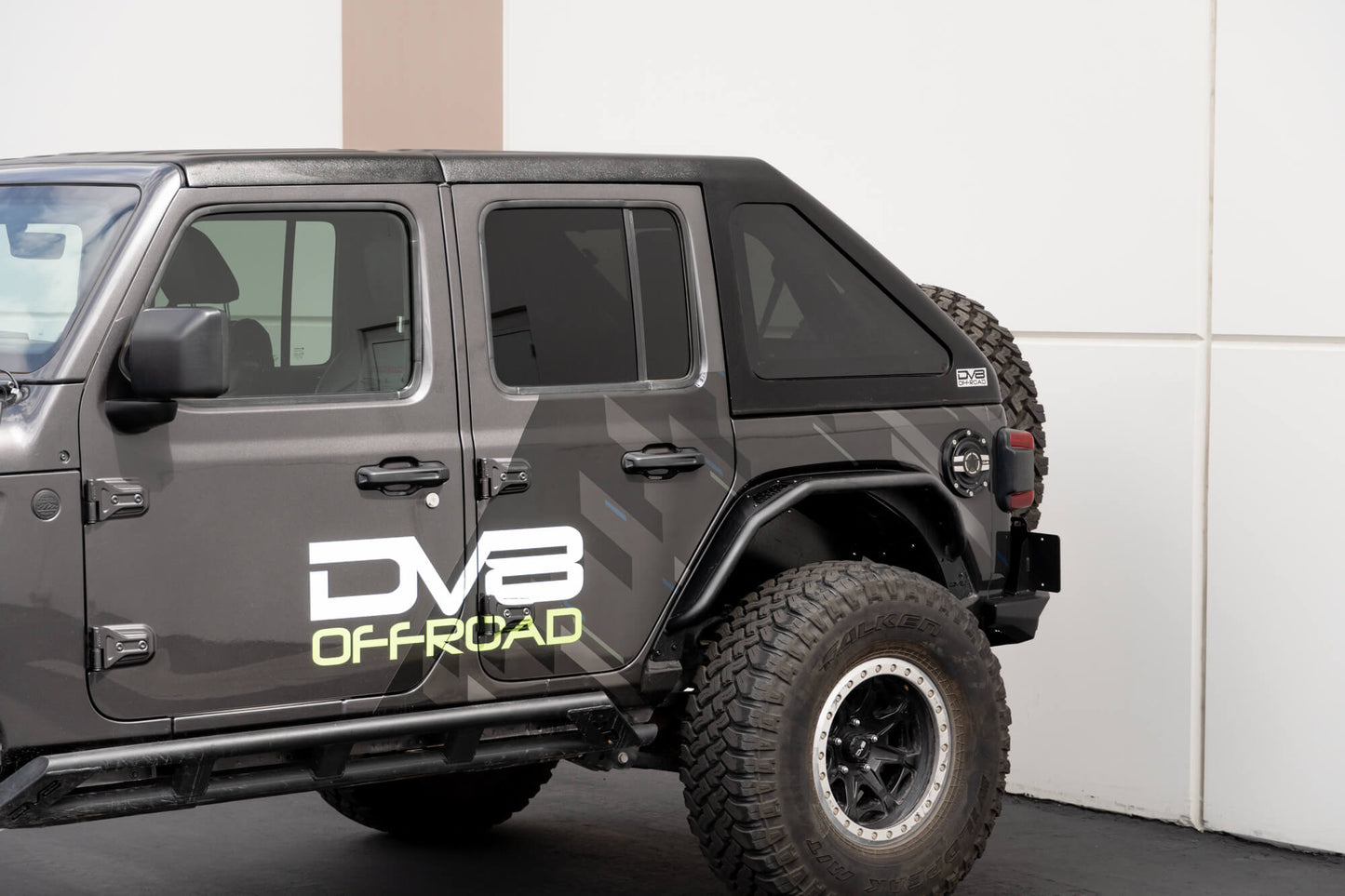 2018 2025 Jeep Wrangler JLU 4 Door Razor Series Fastback Hard Top DV8 Offroad-13