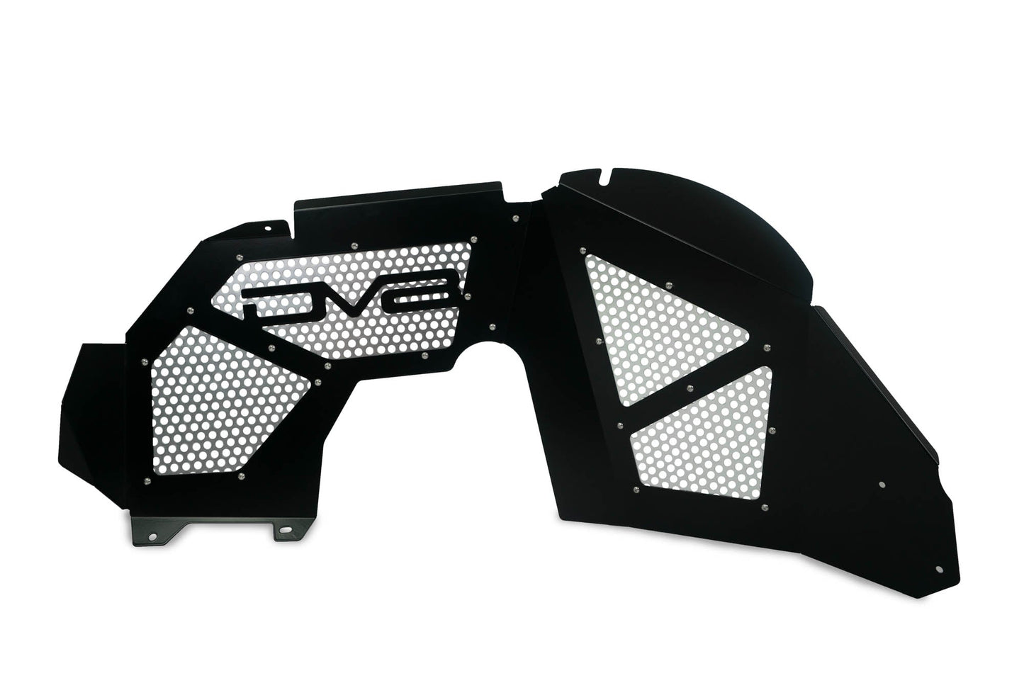 2018 2023 Jeep Wrangler JL JLU Gladiator JT Front Inner Fenders DV8 Offroad-14