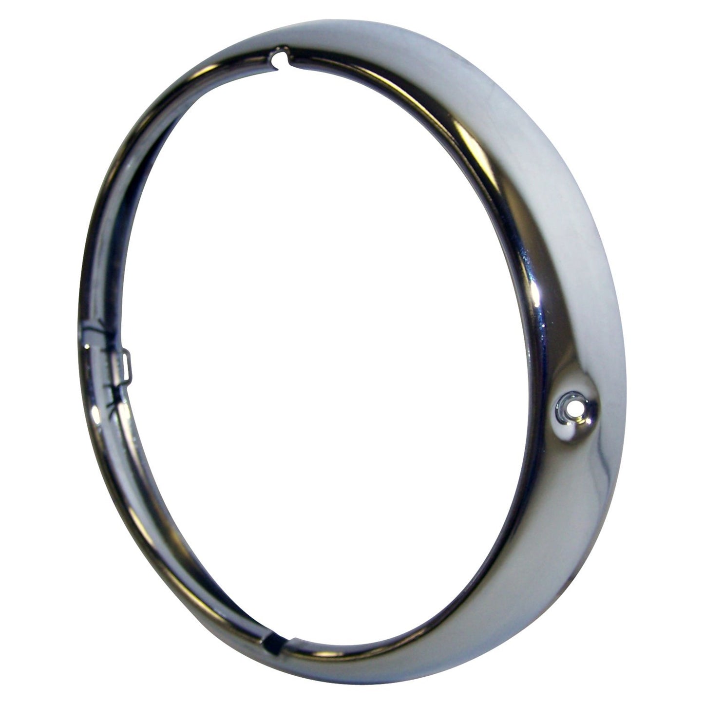 Chrome Left or Right Headlight Bezel for 1946-71 Jeep & Willys Vehicles Crown Automotive