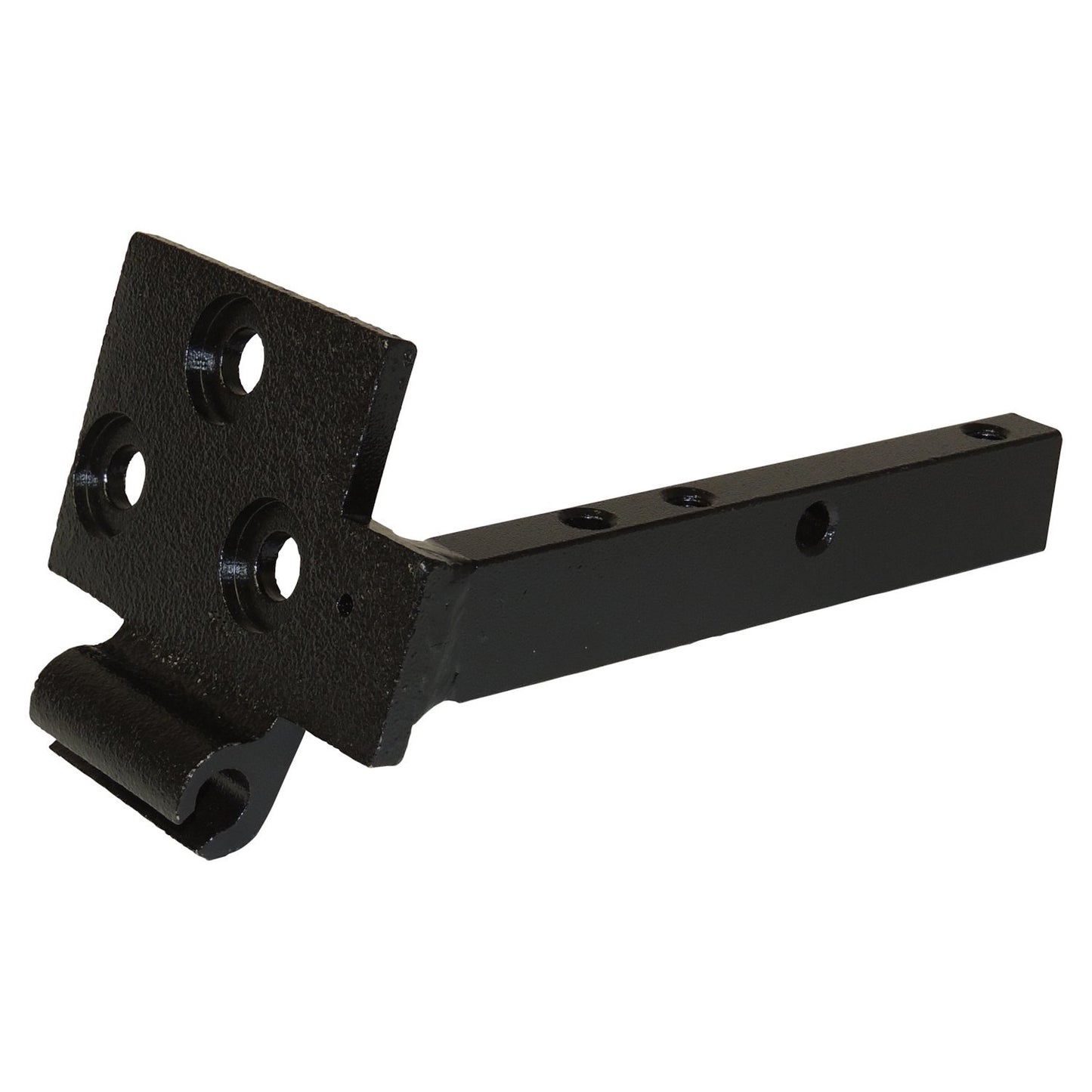 Upper Right Windshield Hinge (Windshield Side) for 55-75 Jeep CJ-5,CJ-6, Black Crown Automotive