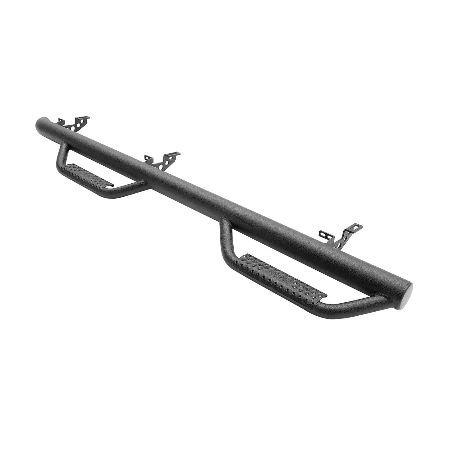 Nerf Steps 4 Step 2 Inch Main Tube Black Texture 07-16 Wrangler 4Dr Smittybilt