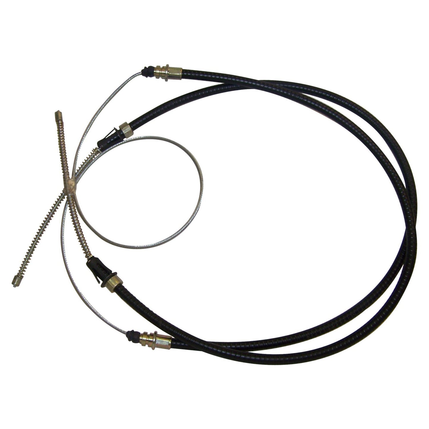 Rear Parking Brake Cable for 1972-73 C104 Commando, 107 Inch Long Crown Automotive