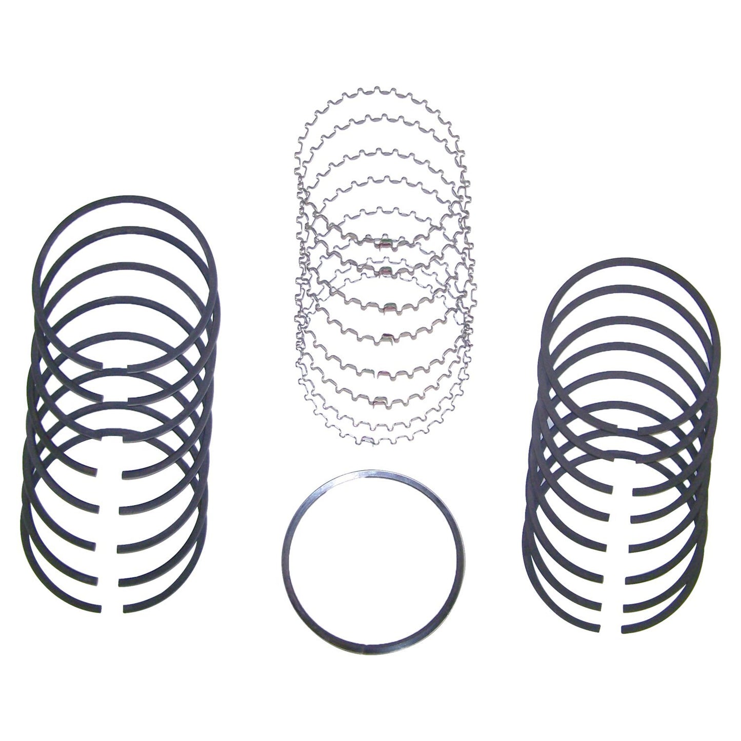 .010 Oversized Piston Ring Set for 1970-1991 Jeep SJ, J-Series w/ 5.9L Engine Crown Automotive