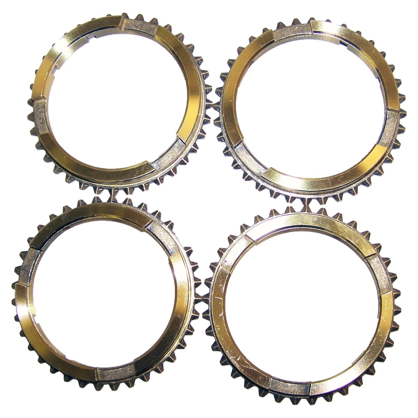 1st, 2nd, 3rd, & 4th Gear Synchronizer Blocking Ring Set for Jeeps w/ T176, T177 Crown Automotive