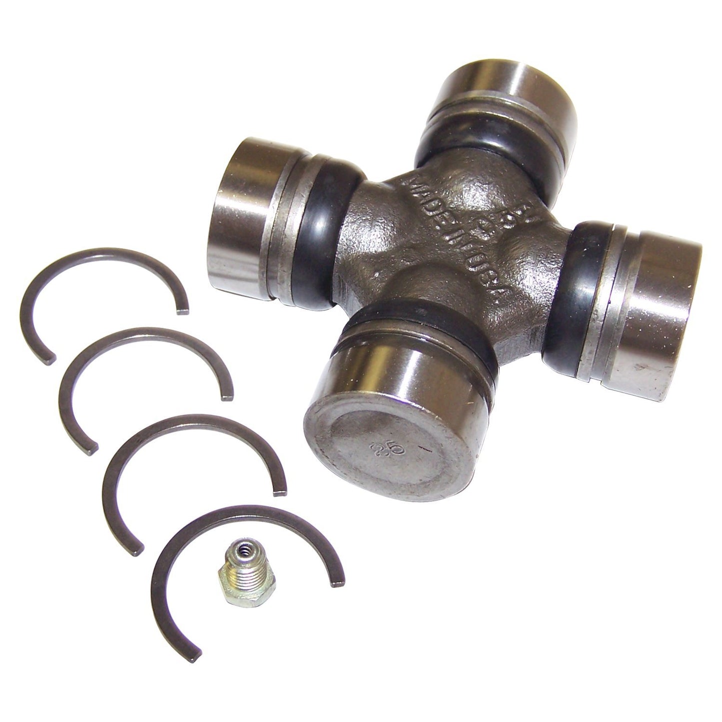 Front 260 Series Axle Shaft U-Joint for Jeep CJs, YJ, XJ, MJ, MB, M38, & More Crown Automotive