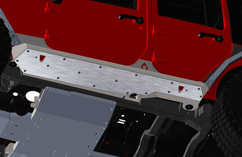 JK Nighthawk Front Bumper Swaybar Disconnect Skid Artec Industries-3