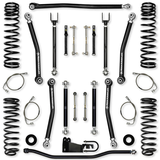 2.5 Inch X-Factor Suspension System for Jeep Wrangler JKU Rock Krawler-1