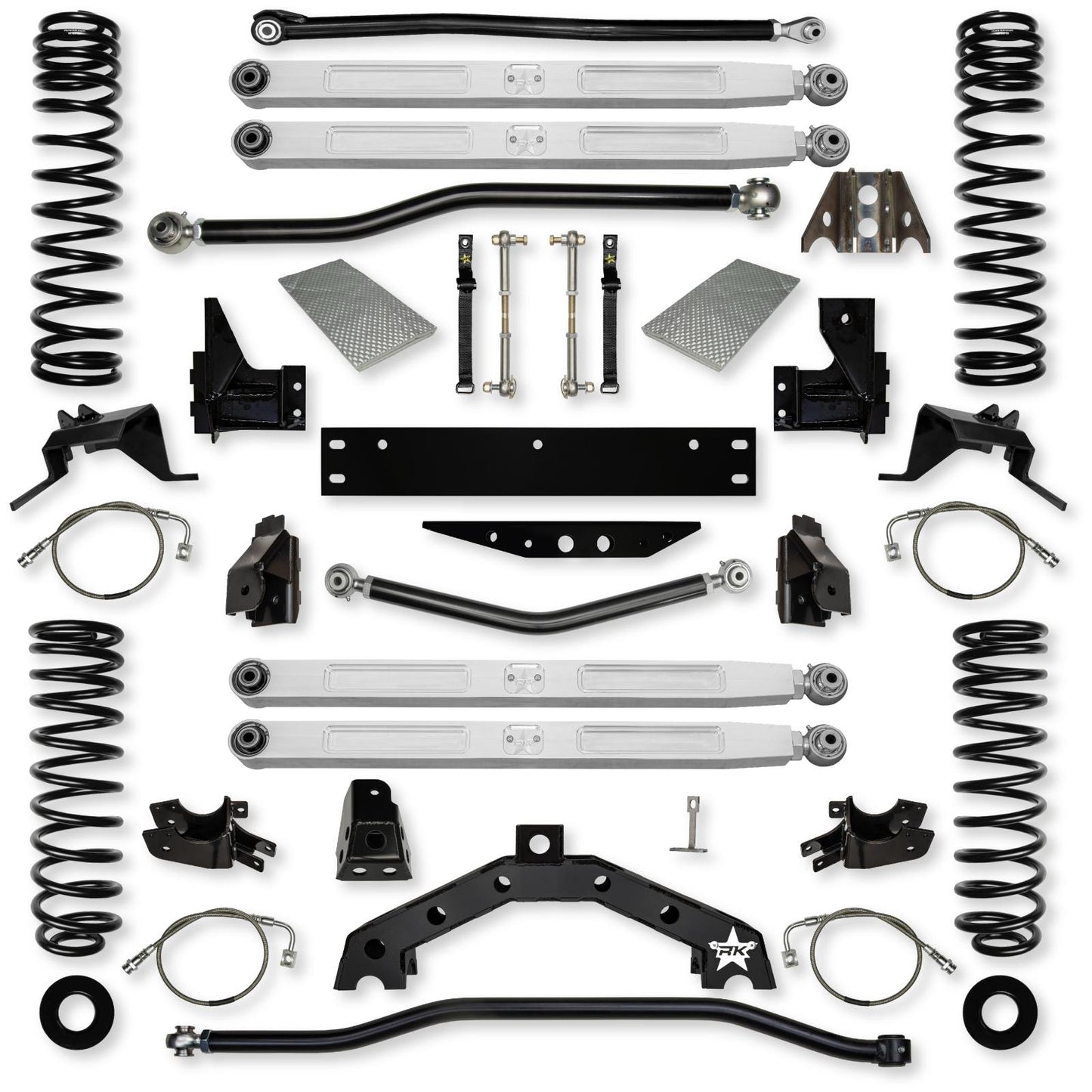 3.5 Inch X Factor X2 Pro Elite Long-Arm Suspension System for Jeep Wrangler JK Rock Krawler-2