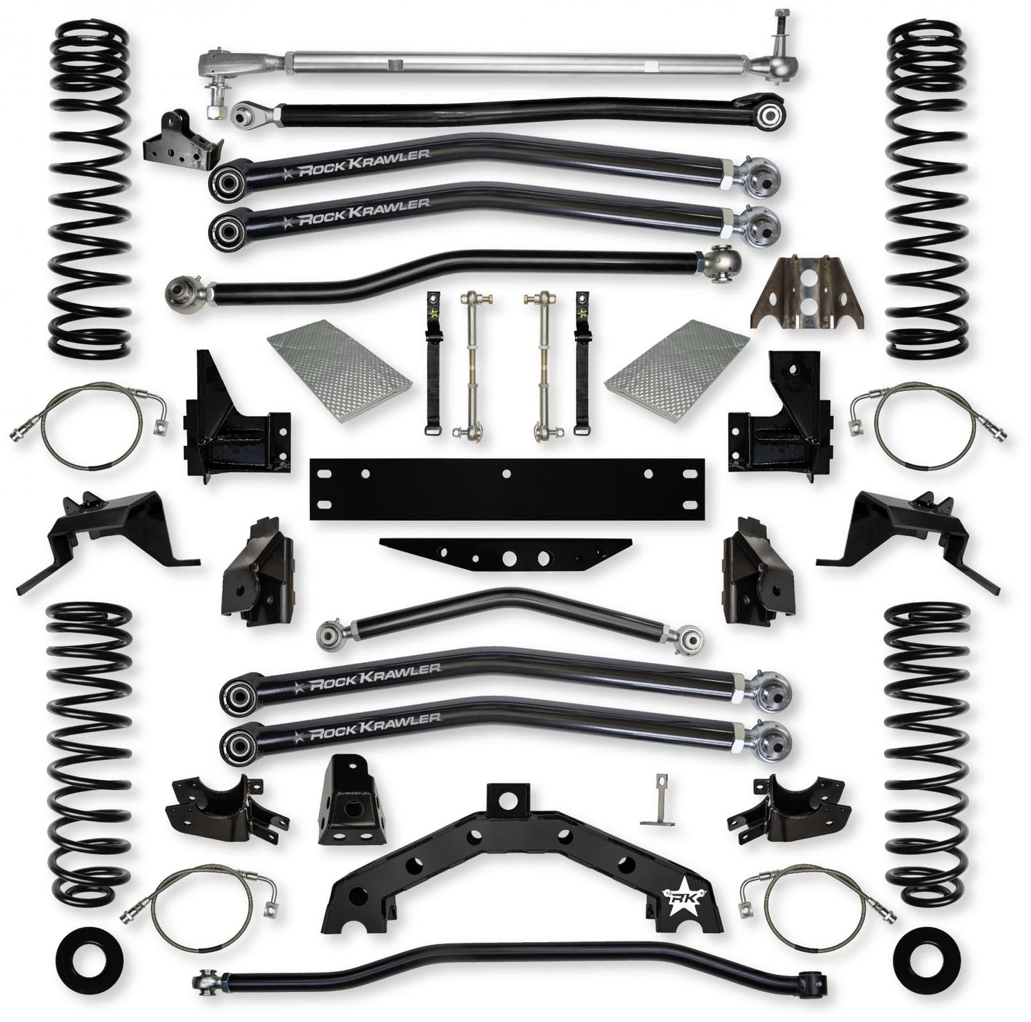 4.5 Inch X-Factor X2 Long-Arm Suspension System for Jeep Wrangler JK Rock Krawler-1