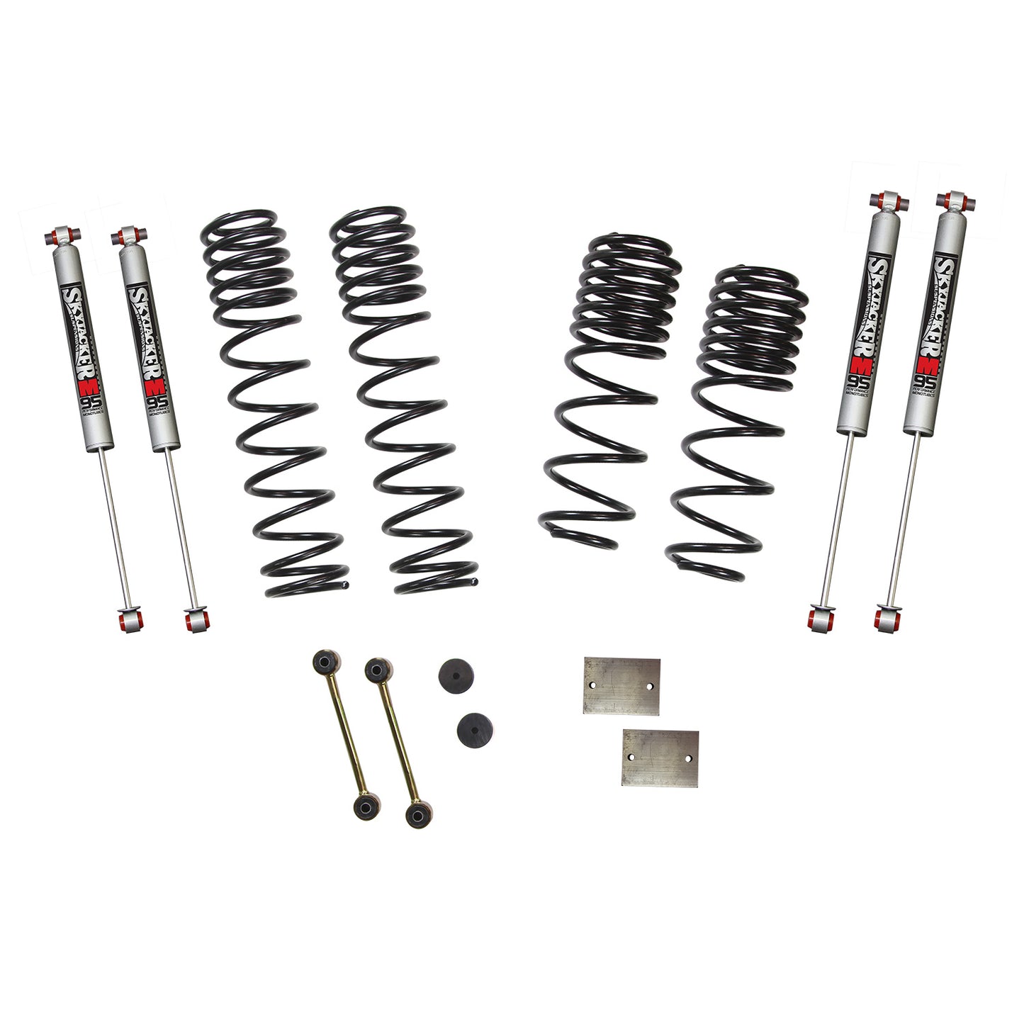 Jeep JL Diesel 1.5 Inch Dual Rate Long Travel Suspension Lift W/M95 Monotube 9500 2020 Wrangler JL Skyjacker-1