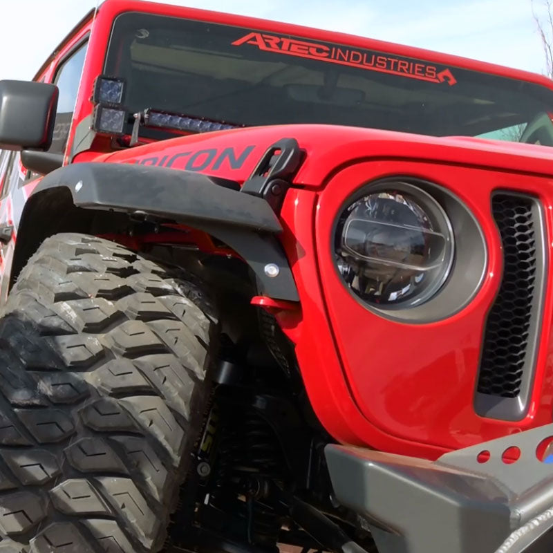 Jeep JL Front Fender Chop Kit 18-Pres Wranger JL Rubicon Artec Industries-2