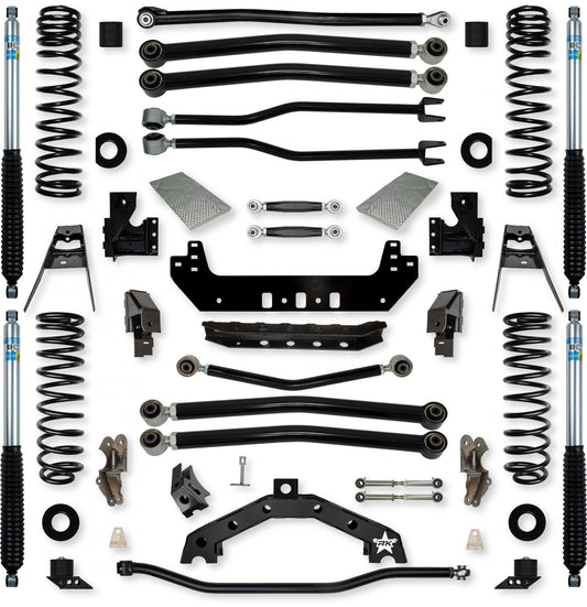 3.5 Inch Adventure X2 No Limits Long-Arm Suspension System for Jeep Wrangler JLU 392 Models Rock Krawler-1