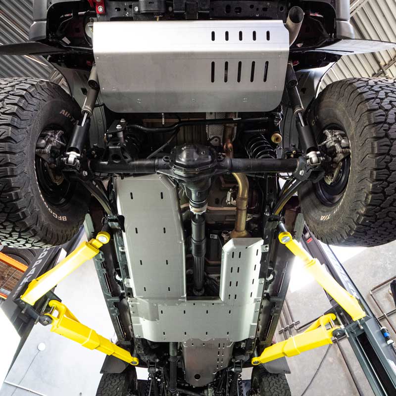JLU Def Skid - 4 Door 3.0L Diesel Aluminum Artec Industries-5