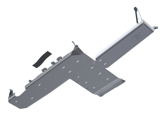 JLU Full Bellypan With Oil Door - 4 Door 2.0L Aluminum 18-Present Artec Industries-1