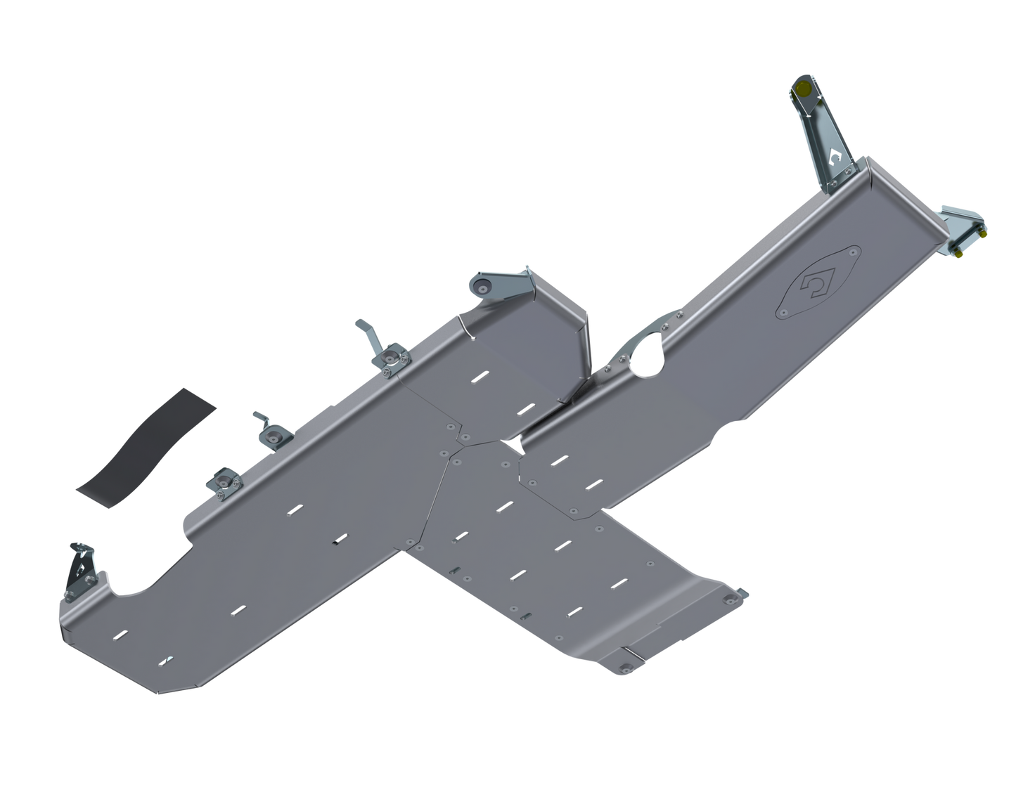 JL Full Bellypan With Oil Door - 2 Door 3.6L Aluminum 18-Up Artec Industries-1