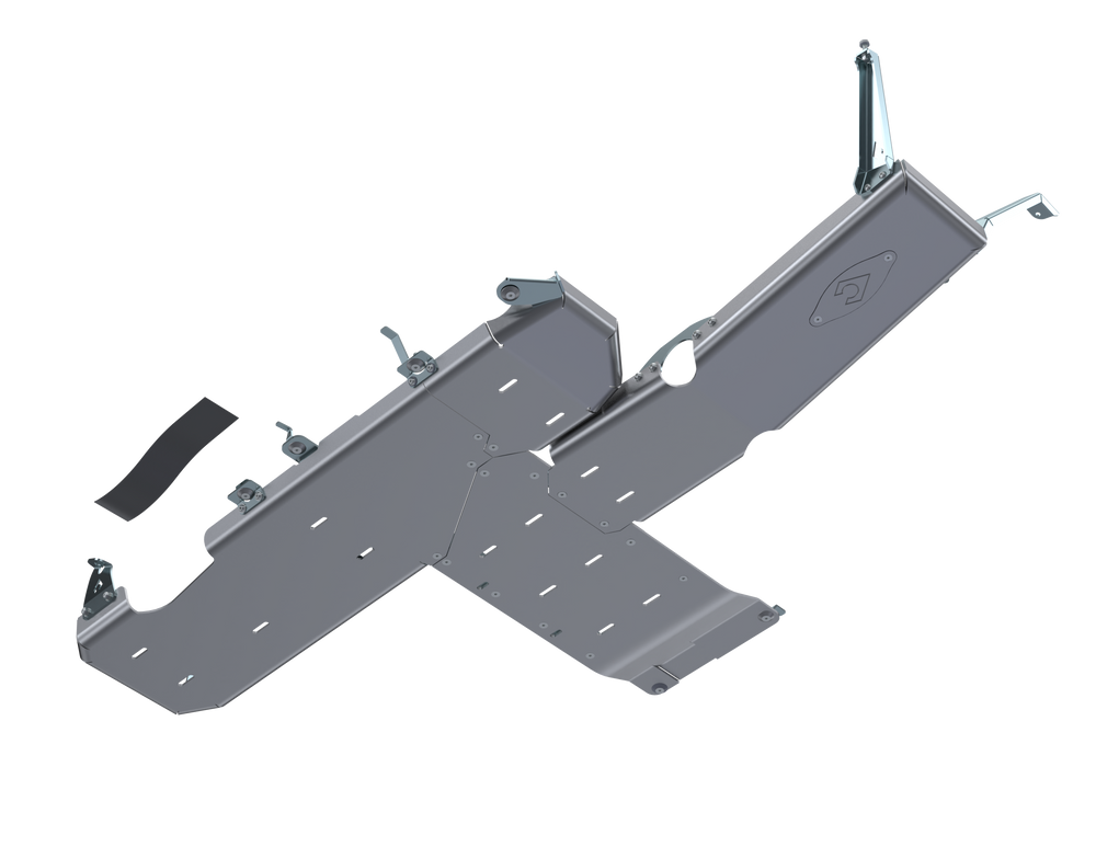 JL Full Bellypan With Oil Door - 2 Door 3.6L Aluminum 21-Present Artec Industries-1