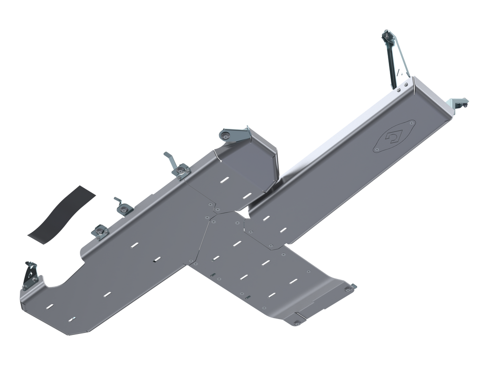 JL Full Bellypan With Oil Door - 2 Door 2.0L Aluminum 18-Present Artec Industries-1
