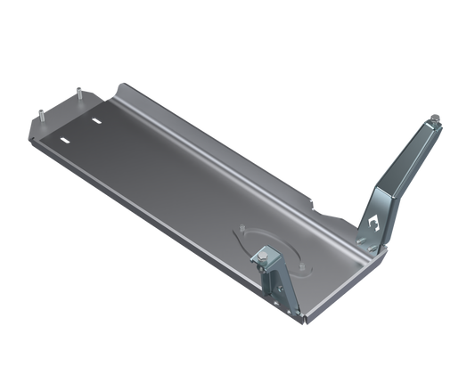 JL Oil Skid Only With Oil Door- 2 and 4 Door 2.0L Aluminum 18-Present Artec Industries-1