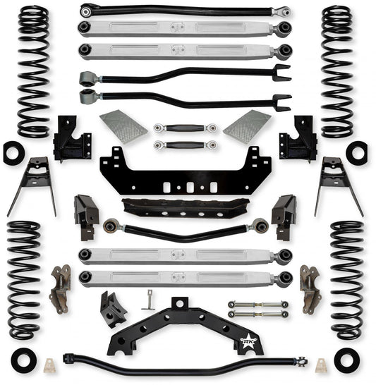 4.5 Inch Adventure X2 Pro Elite Long-Arm Suspension System for Jeep Wrangler JLU 392 Models Rock Krawler-1