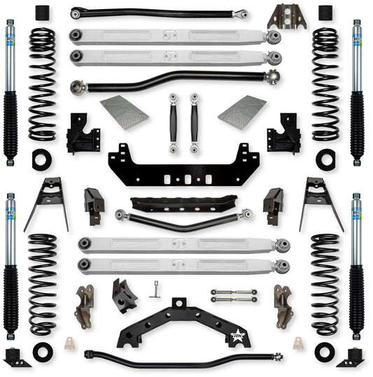 4.5 Inch X-Factor X2 Pro Elite No Limits Long-Arm Suspension System for Jeep Wrangler JLU Gas Models Rock Krawler-1