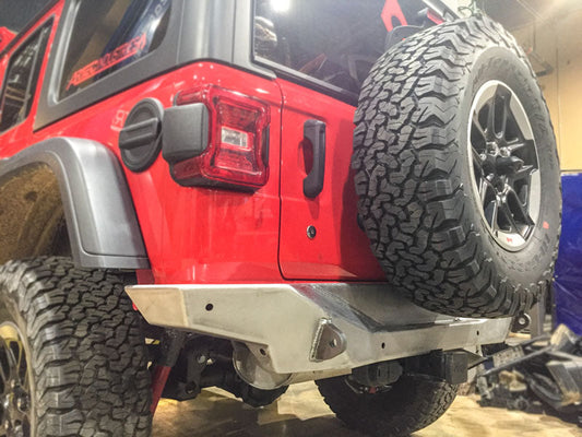 JL Nighthawk Rear Bumper - No Sensor Holes Artec Industries-1