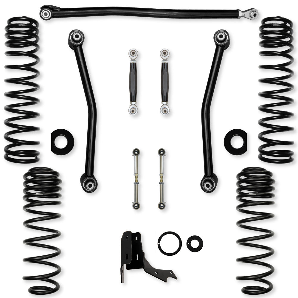 2.0 Inch Adventure No Limits Mid-Arm Suspension System for Jeep Gladiator JT Gas Models Rock Krawler-2