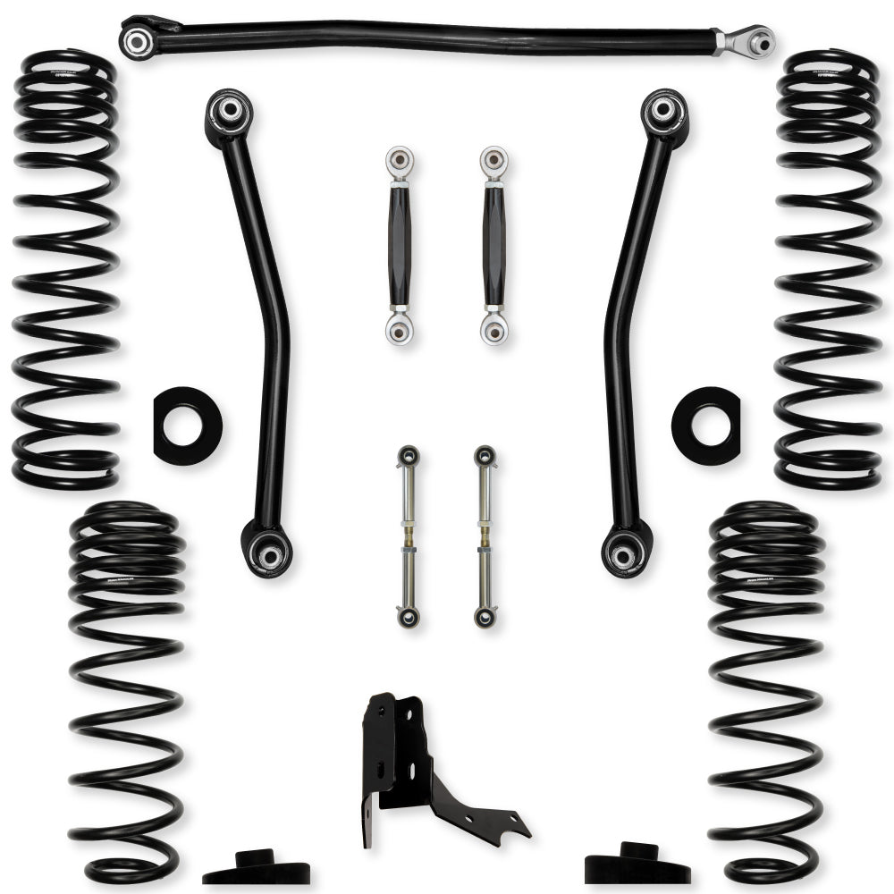 3.0 Inch Adventure No Limits Mid-Arm Suspension System for Jeep Gladiator JT Rubicon Diesel Models Rock Krawler-2