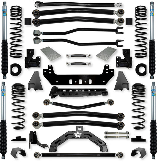 3.0 Inch Adventure X2 No Limits Long-Arm Suspension System for Jeep Gladiator JT Gas Models Rock Krawler-1