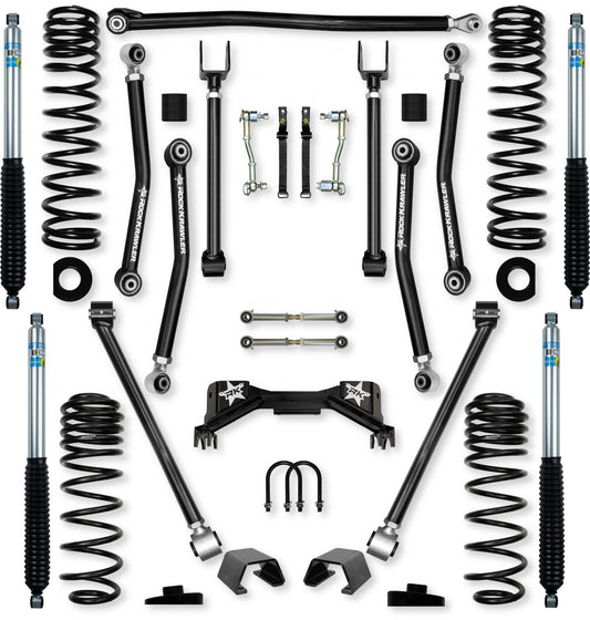 3.0 Inch Adventure X Pro Mid-Arm System for Jeep Gladiator JT Gas Models Rock Krawler-1