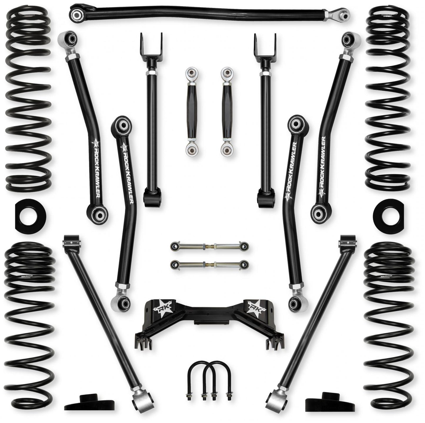 3.0 Inch Adventure X Pro No Limits Mid-Arm System for Jeep Gladiator JT Gas Models Rock Krawler-2