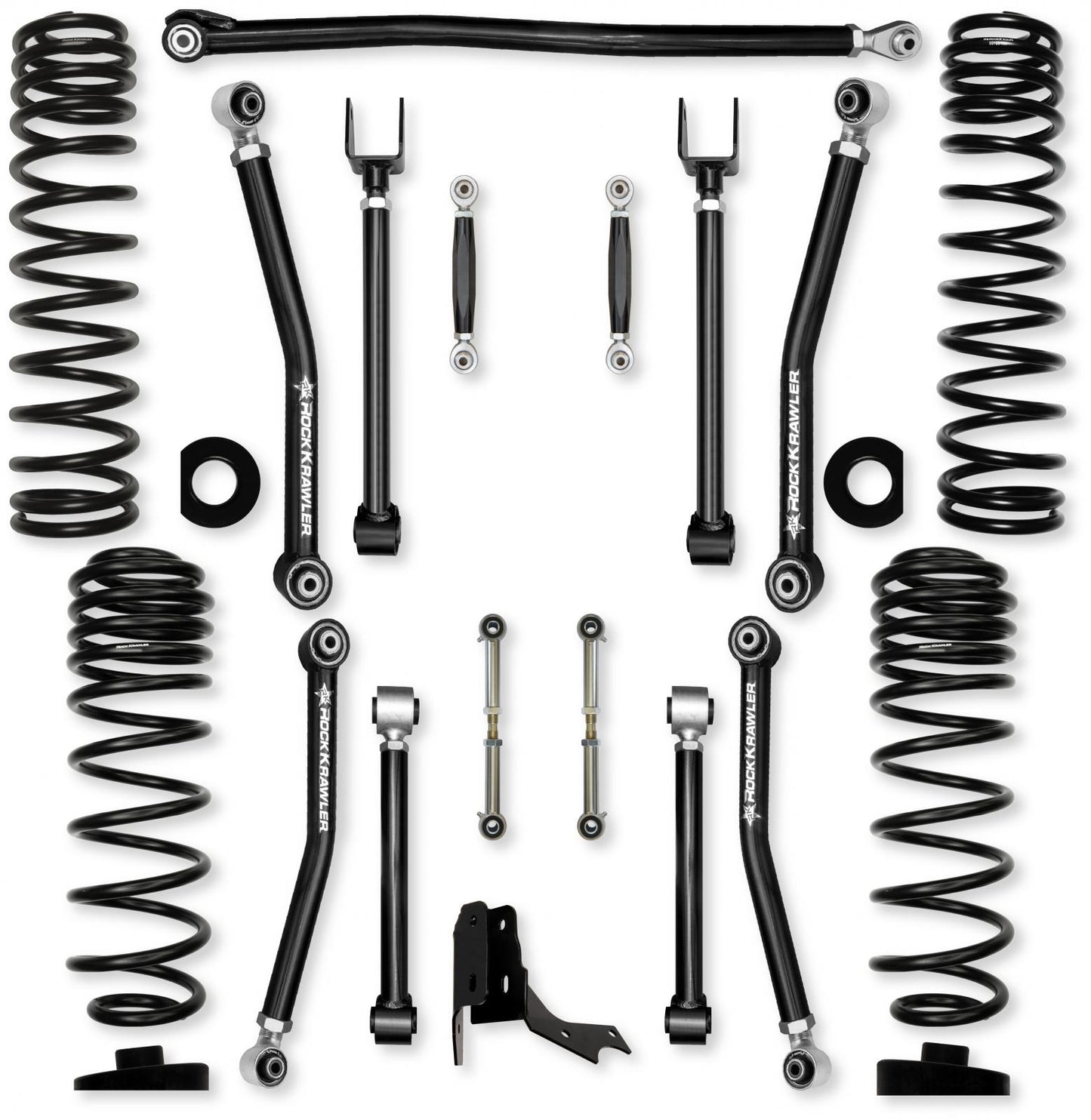 3.0 Inch Overland X No Limits Mid-Arm Suspension System for Jeep Gladiator JT Diesel Models Rock Krawler-1