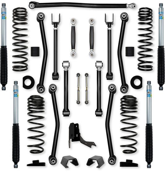 3.0 Inch Ultimate Adventure No Limits Mid-Arm Suspension System for Jeep Gladiator JT Gas Models Rock Krawler-1