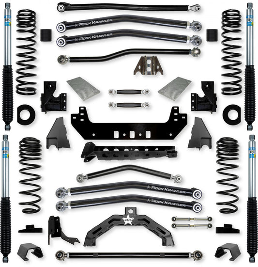 3.0 Inch X-Factor X2 No Limits Long-Arm Suspension System for Jeep Gladiator JT Rubicon Gas Models Rock Krawler-1