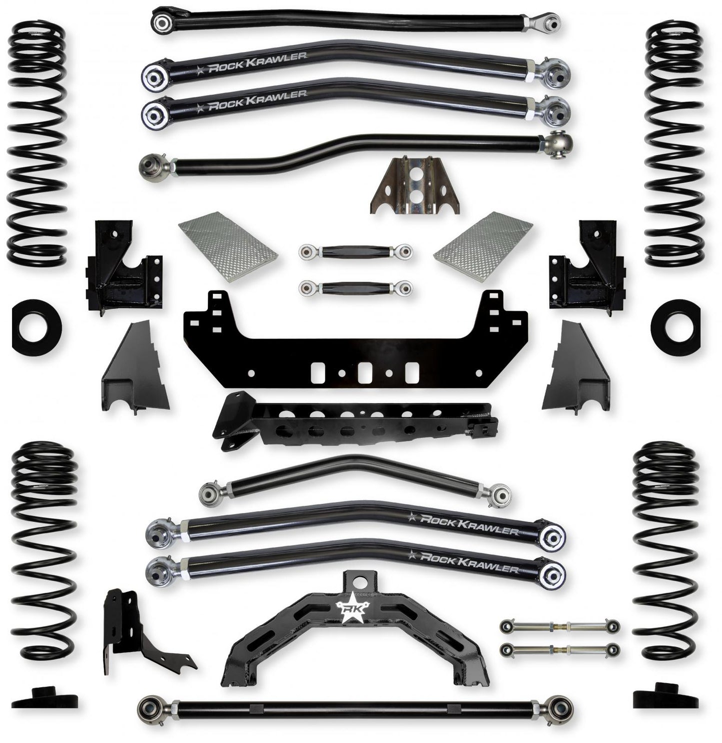 3.0 Inch X-Factor X2 No Limits Long-Arm Suspension System for Jeep Gladiator JT Rubicon Gas Models Rock Krawler-2