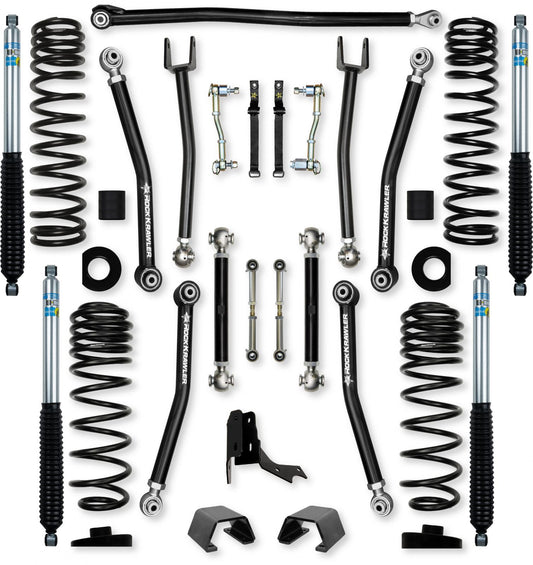 3.0 Inch X-Factor Mid-Arm System for Jeep Gladiator JT Gas Models Rock Krawler-1