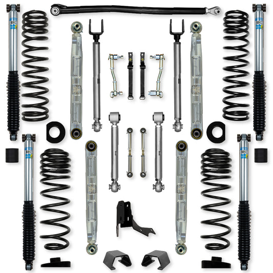 3.0 Inch X-Factor Pro Elite Mid-Arm Suspension System for Jeep Gladiator JT Diesel Models Rock Krawler-1
