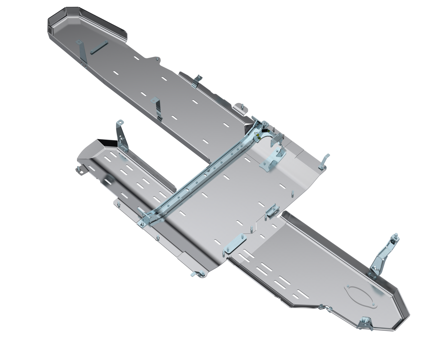 JT Gladiator Full Bellypan With Oil Door - 3.6L Aluminum Artec Industries-3