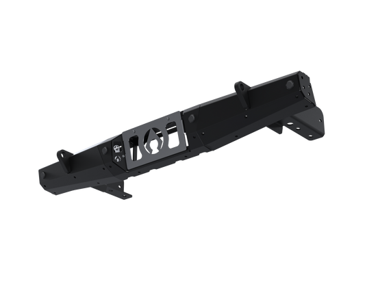 07-Up Jeep Wranger/Gladiator High Clearance Rear Bumper Center Section Black Powdercoat Artec Industries-1
