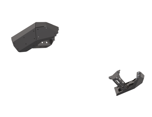 07-Up Jeep Wranger/Gladiator High Clearance Rear Bumper Corner Pods Boatside Cut Powdercoat Steel Artec Industries-1