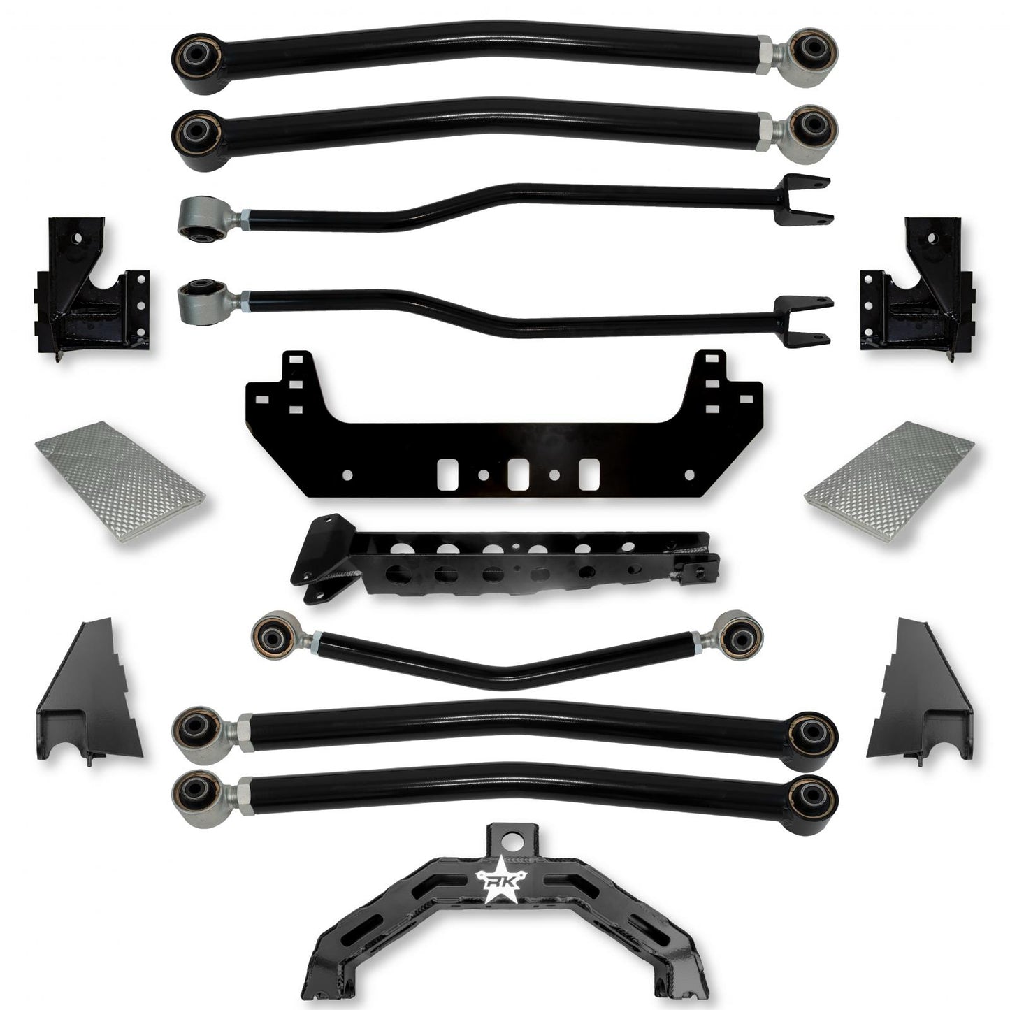 Adventure-X2 Long Arm Upgrade For Jeep Gladiator JT Rock Krawler