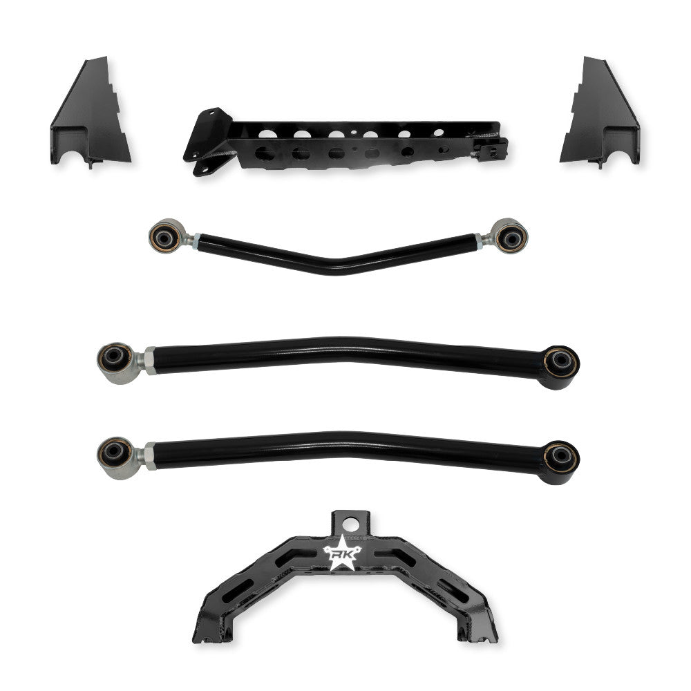 Adventure-X Rear Long-Arm Upgrade 3 Link for Jeep Gladiator JT Diesel Rock Krawler