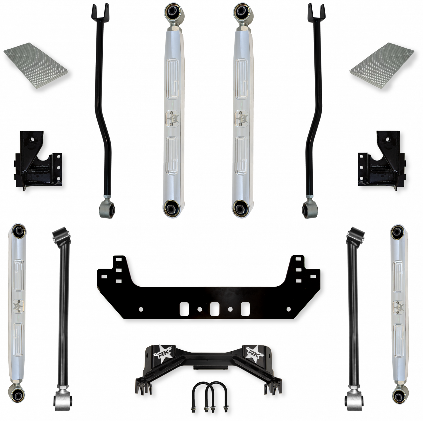 Silverback Pro Elite Hybrid Arm Upgrade System For Jeep Gladiator JT Rock Krawler