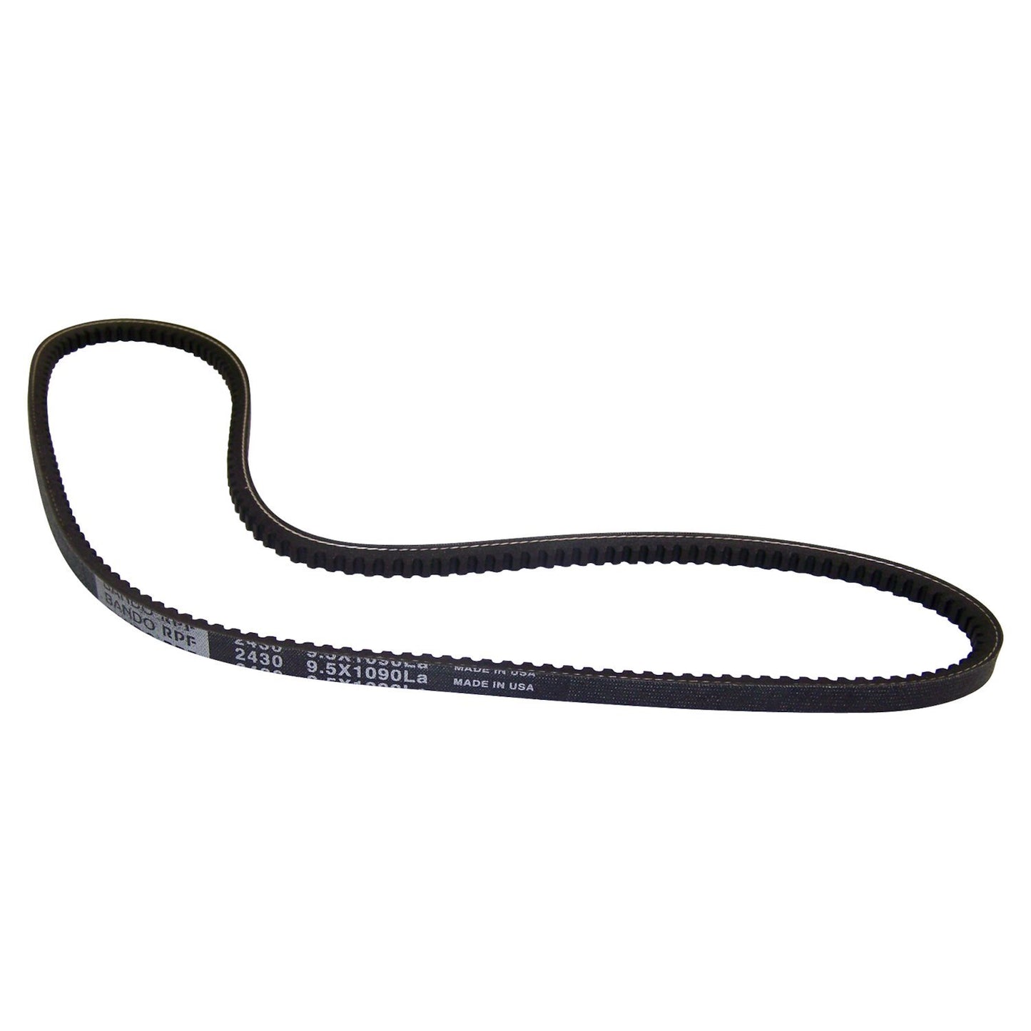 Accessory Drive Belt for Select 71-86 Jeep CJ, YJ, XJ, SJ, J-Series, C104 Models Crown Automotive
